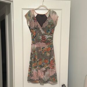 Elegant Floral Midi Dress